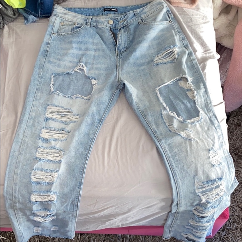ripped jeans